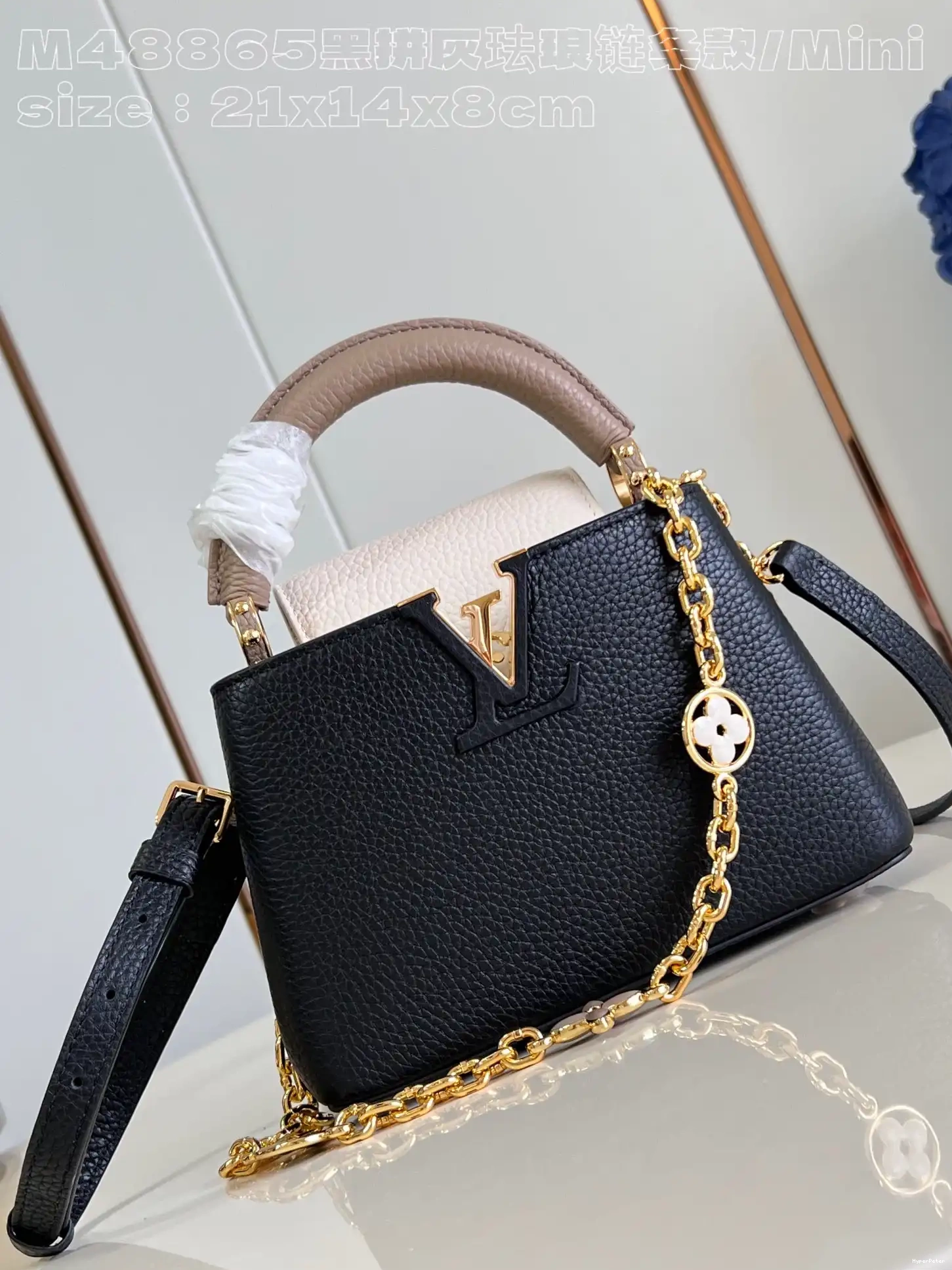 VUITTON LOUIS CAPUCINES MINI-21*14*8CM 0529